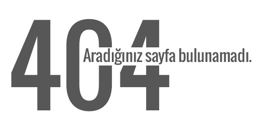 sayfa bulunamadı